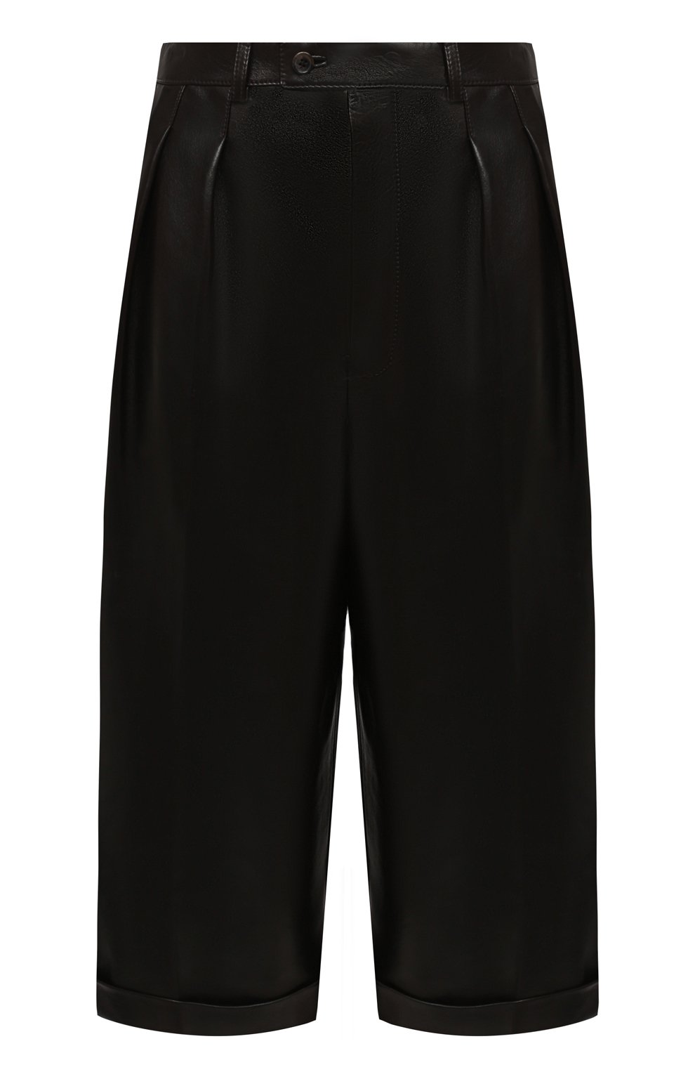 Кожаные шорты SAINT LAURENT, арт. 636127/Y50A2, фото 1