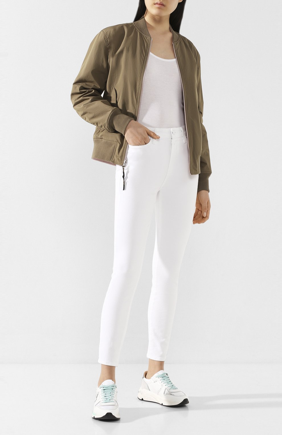 Хлопковый бомбер RAG AND BONE, арт. MBW19H20630TML, фото 2