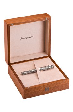 Мужского ручка-роллер MONTEGRAPPA бесцветного цвета, арт. ISSKNRSE | Фото 5 (Региональные ограничения белый список (Axapta Mercury): Не проставлено; Материал сплава: Серебро; Нос: Не проставлено)