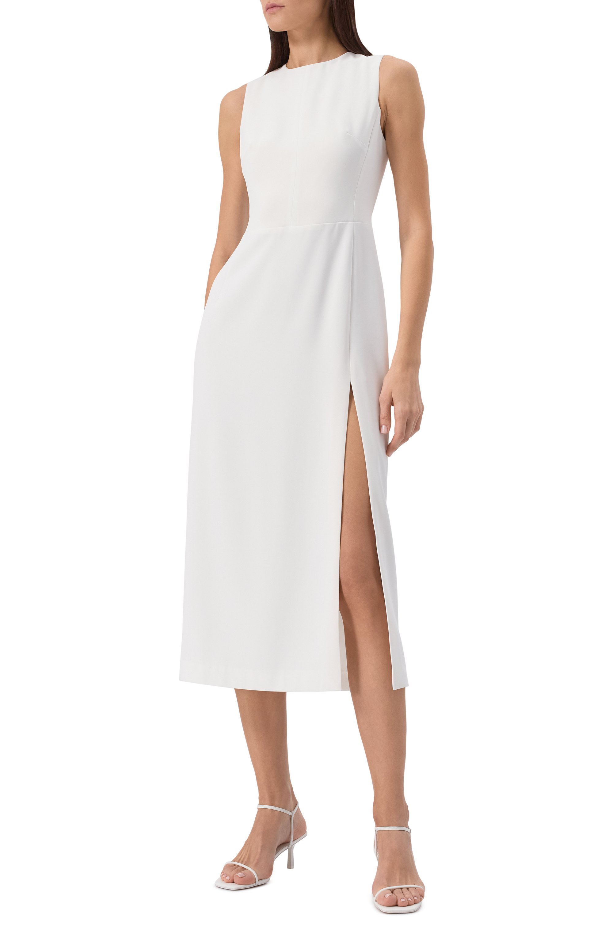 Кожаные босоножки 12 STOREEZ белого цвета по цене 19000 руб., арт. 132643, фото 2 Кожаные босоножки 12 STOREEZ, арт. 132643, фото 2