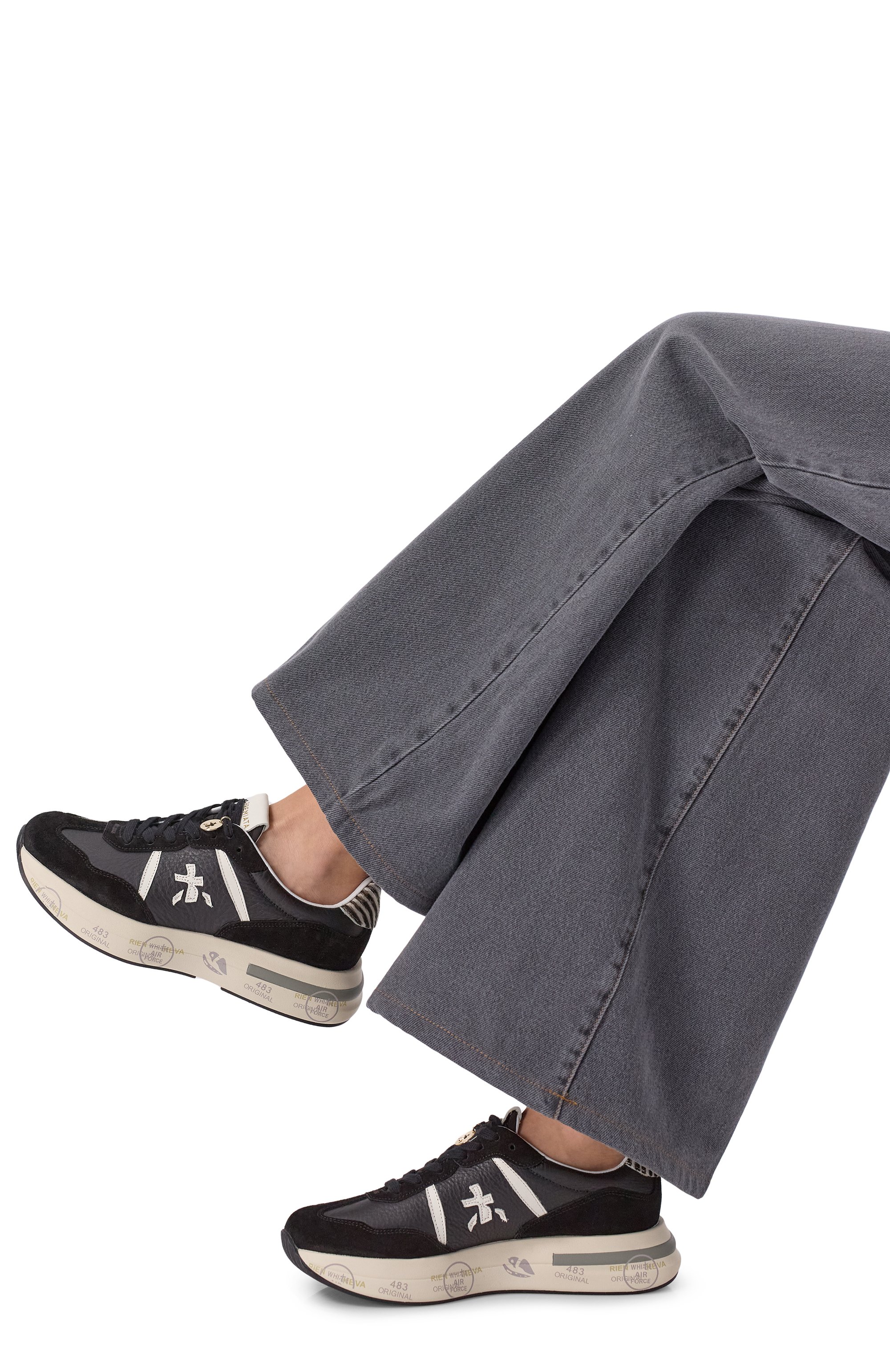 Комбинированные кроссовки cassie PREMIATA, арт. CASSIE/VAR 7681, фото 2