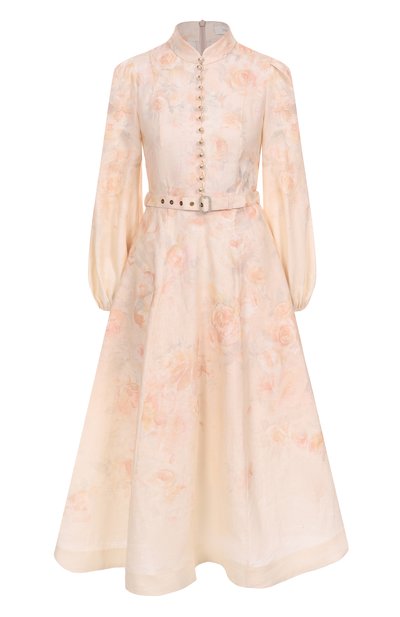 Женское льняное платье ZIMMERMANN, арт. 9143DR251