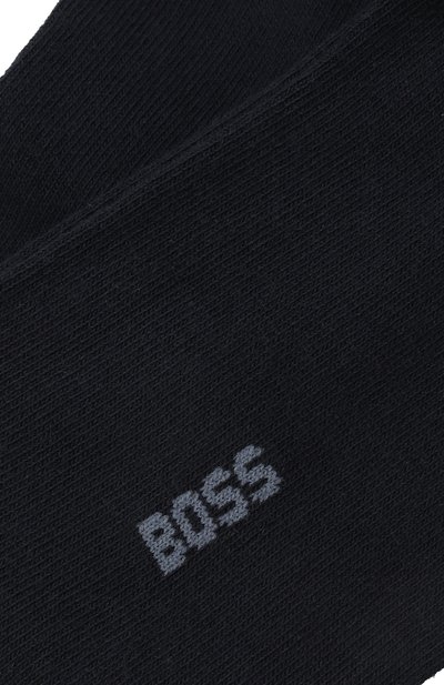 Комплект из двух пар носков BOSS темно-синего цвета по цене 1805 руб., арт. 50491192, фото 2 Комплект из двух пар носков BOSS, арт. 50491192, фото 2