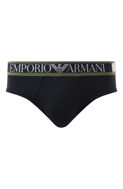 Мужские хлопковые брифы EMPORIO ARMANI, арт. 112070/4F517