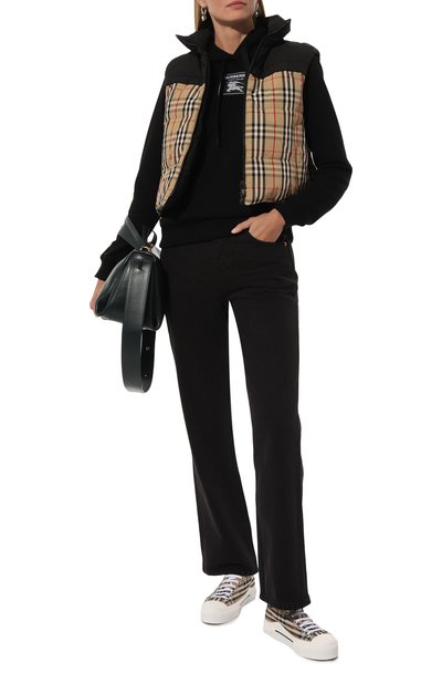 Хлопковое худи BURBERRY, арт. 8063475, фото 2