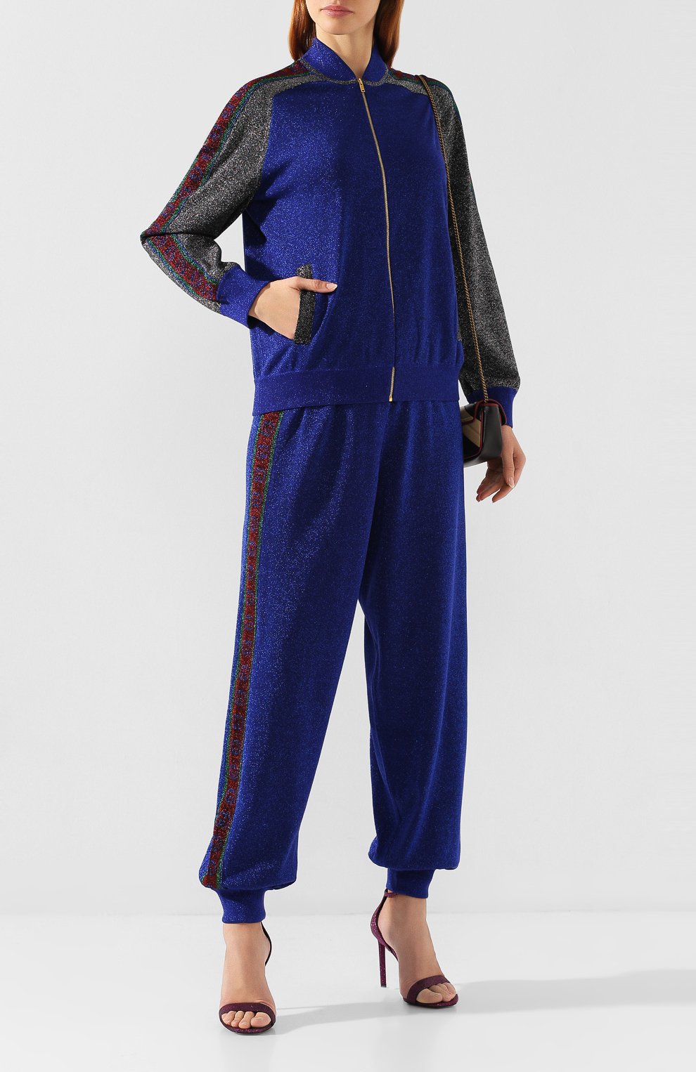 Шерстяной кардиган GUCCI, арт. 579749/XKAQ9, фото 2