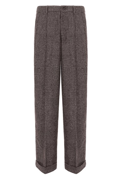 Мужские брюки из шерсти и хлопка DOLCE & GABBANA, арт. GP160T/FQMKD