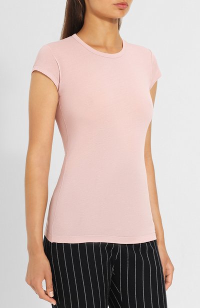 Хлопковая футболка TOM FORD розового цвета по цене 45300 руб., арт. TSJ295-FAX262, фото 3 Хлопковая футболка TOM FORD, арт. TSJ295-FAX262, фото 3