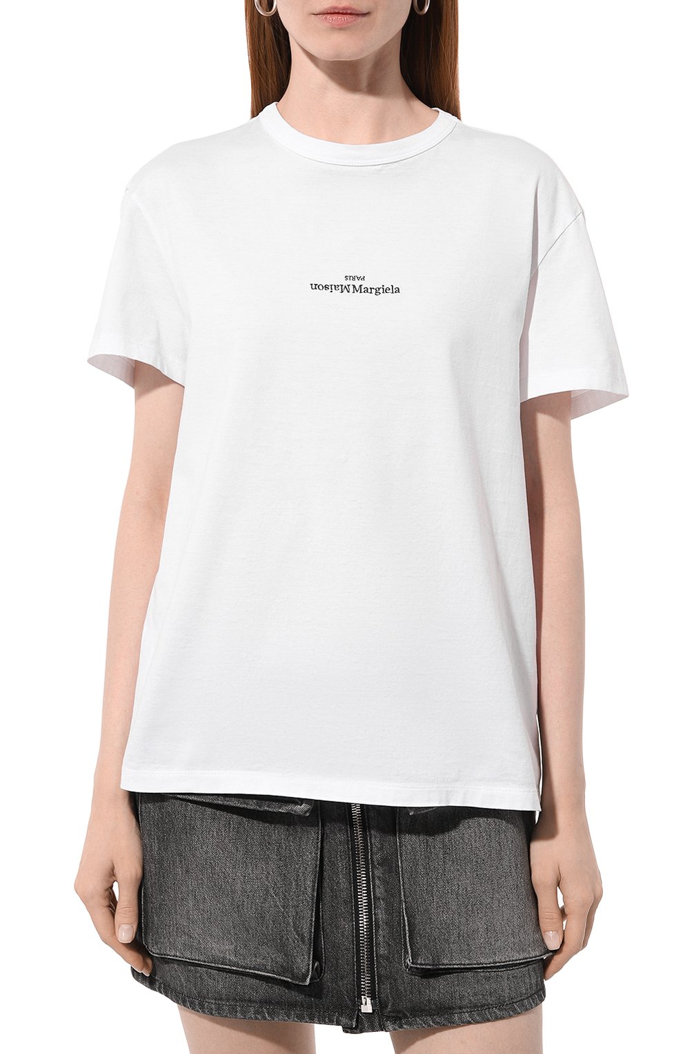 Хлопковая футболка MAISON MARGIELA, арт. S30GC0701/S22816, фото 7