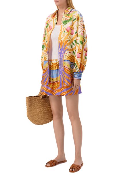 Шелковая рубашка OLOLOL, арт. OLSH029/6010.TREE122, фото 2