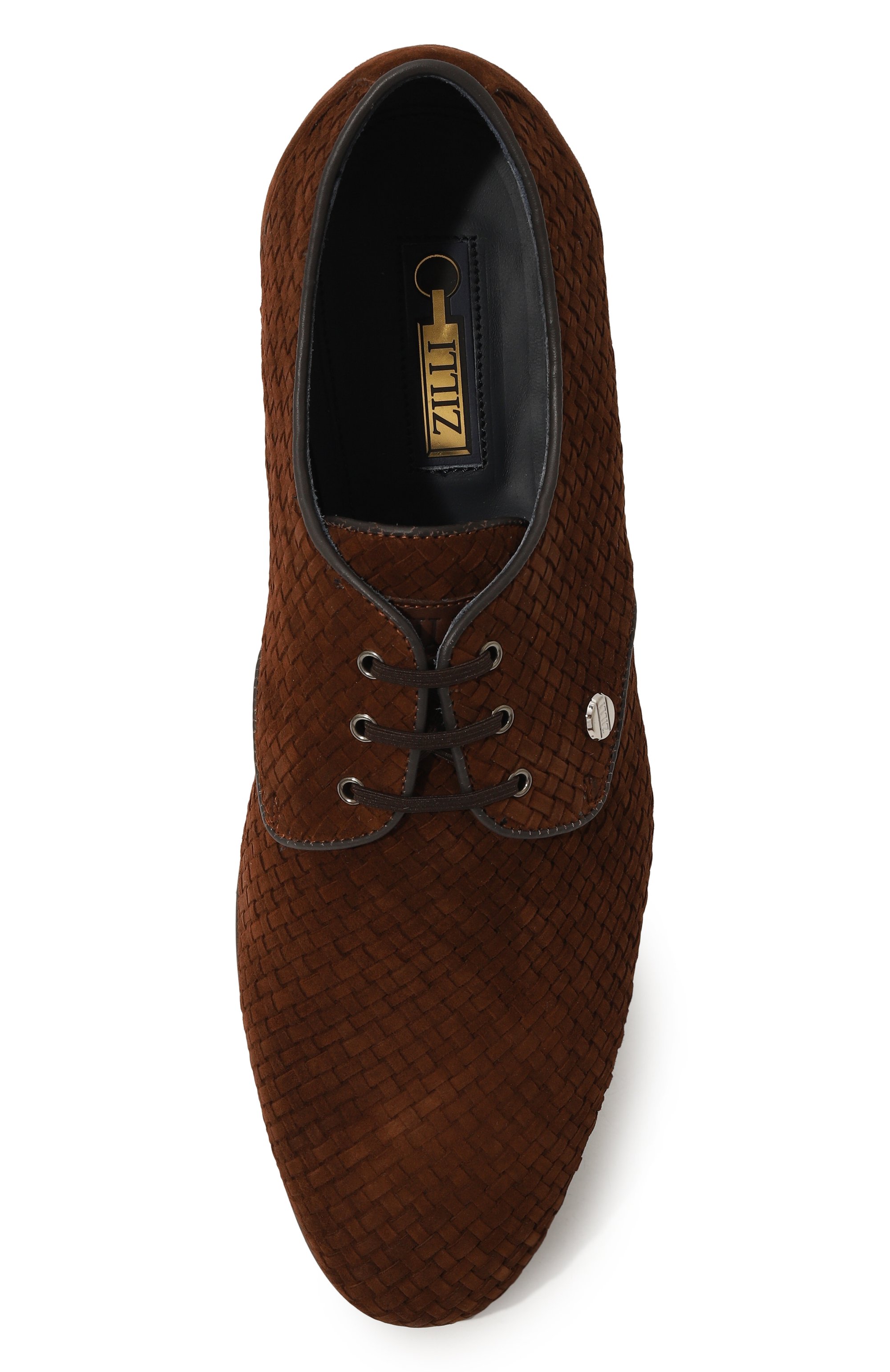 Замшевые дерби ZILLI, арт. H0088AM1003VLBW01, фото 6