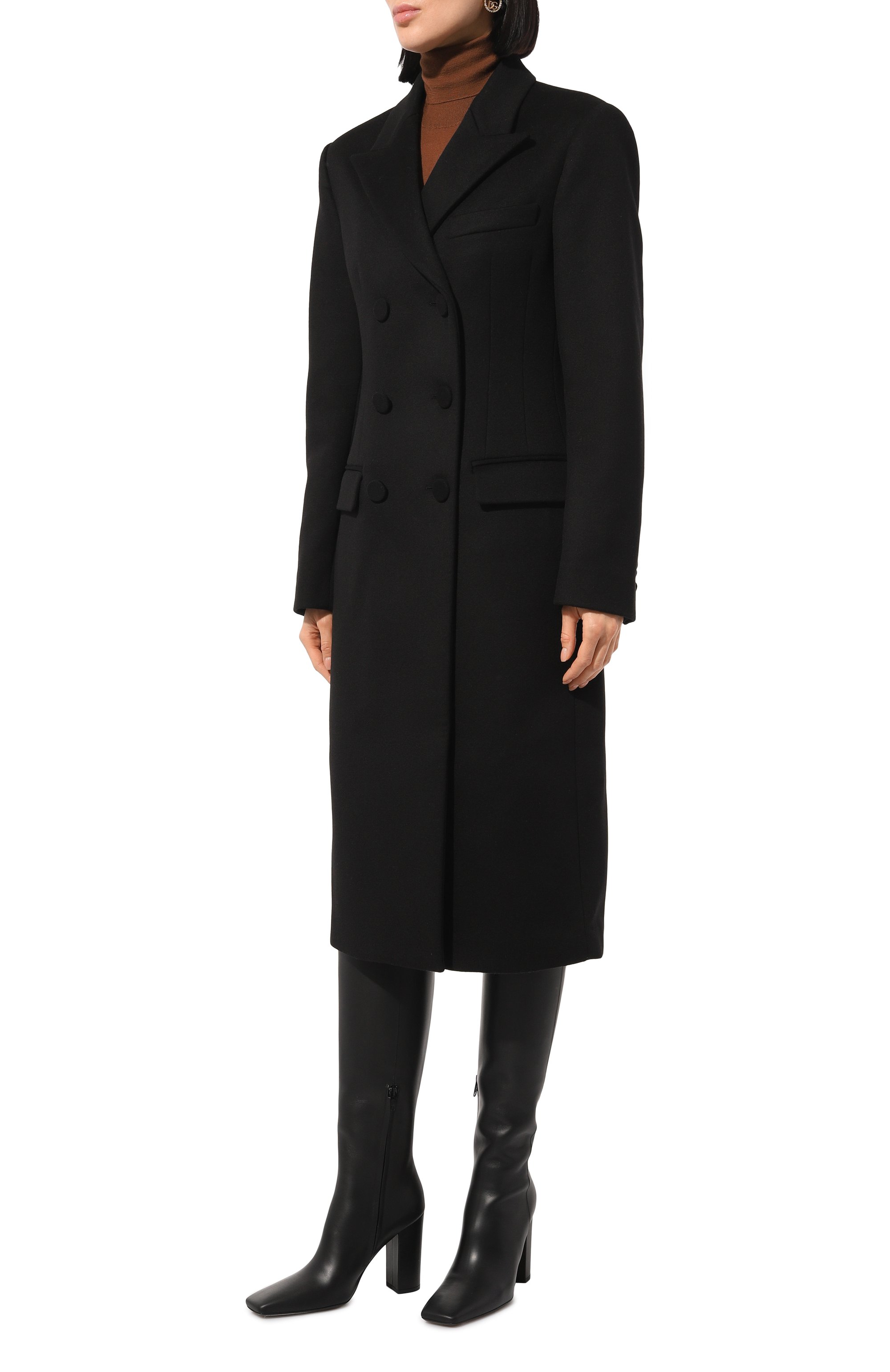 Пальто из шерсти и кашемира VALENTINO, арт. 5B3CA7606JA, фото 3