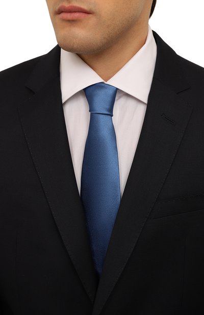 Шелковый галстук LUIGI BORRELLI, арт. CR1432, фото 2