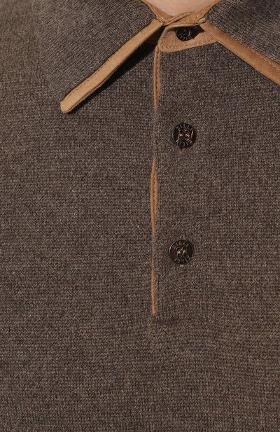 Кашемировое поло ZILLI, арт. KBP002M0320VNX200, фото 5