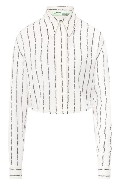 Женская блузка с логотипом бренда OFF-WHITE, арт. 0WGA040S19D540440100