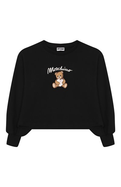 Хлопковый свитшот MOSCHINO, арт. HDF06E/LDA14/10-14