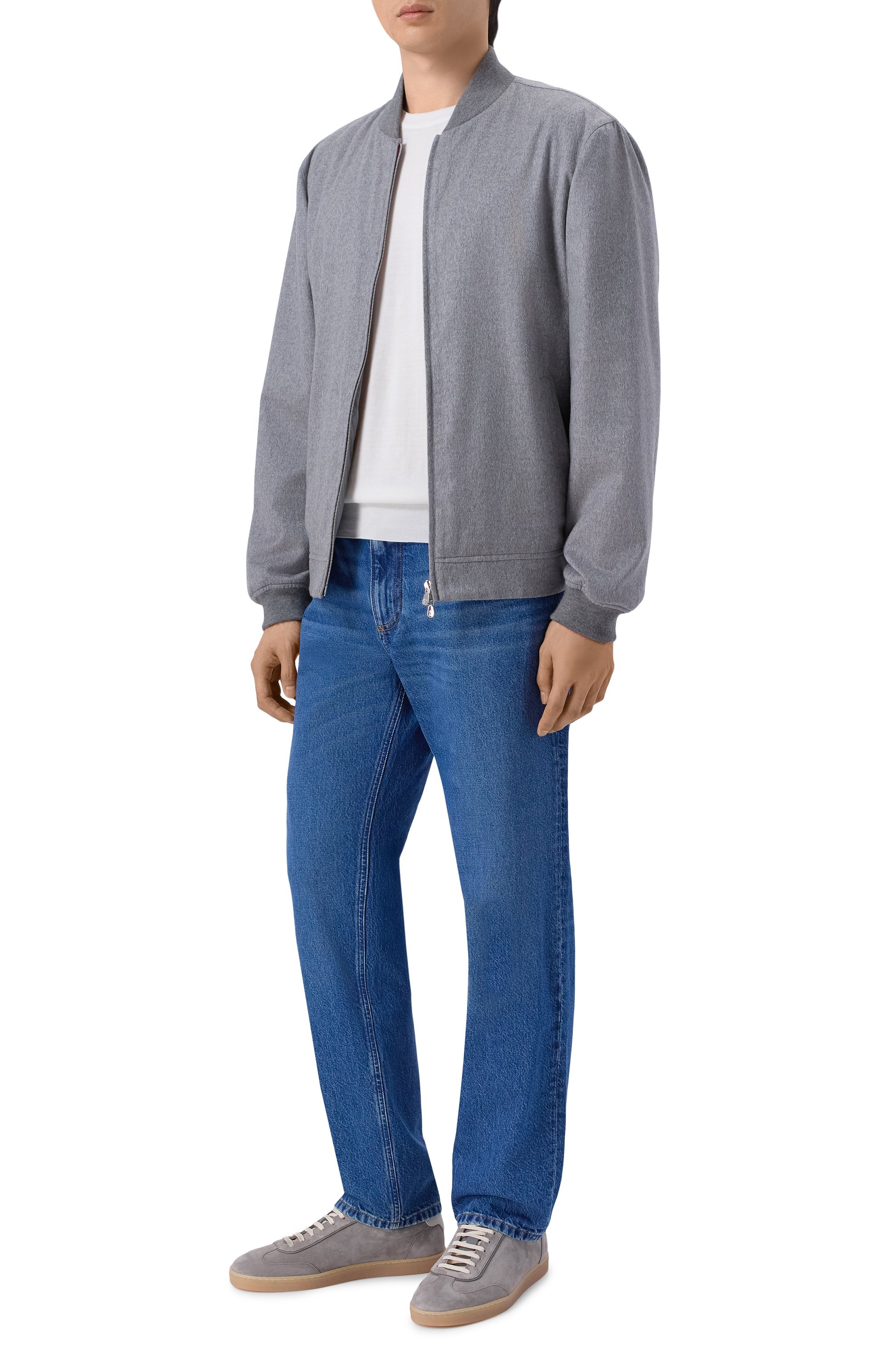 Замшевые кеды BRUNELLO CUCINELLI, арт. MZUMGLJ336, фото 2