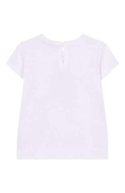 Хлопковая футболка MONNALISA, арт. 39G612, фото 2