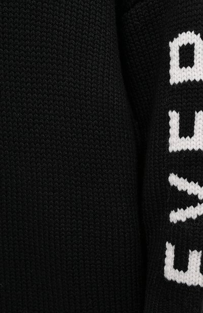 Свитер 5PREVIEW черного цвета по цене 39950 руб., арт. X040, фото 5 Свитер 5PREVIEW, арт. X040, фото 5