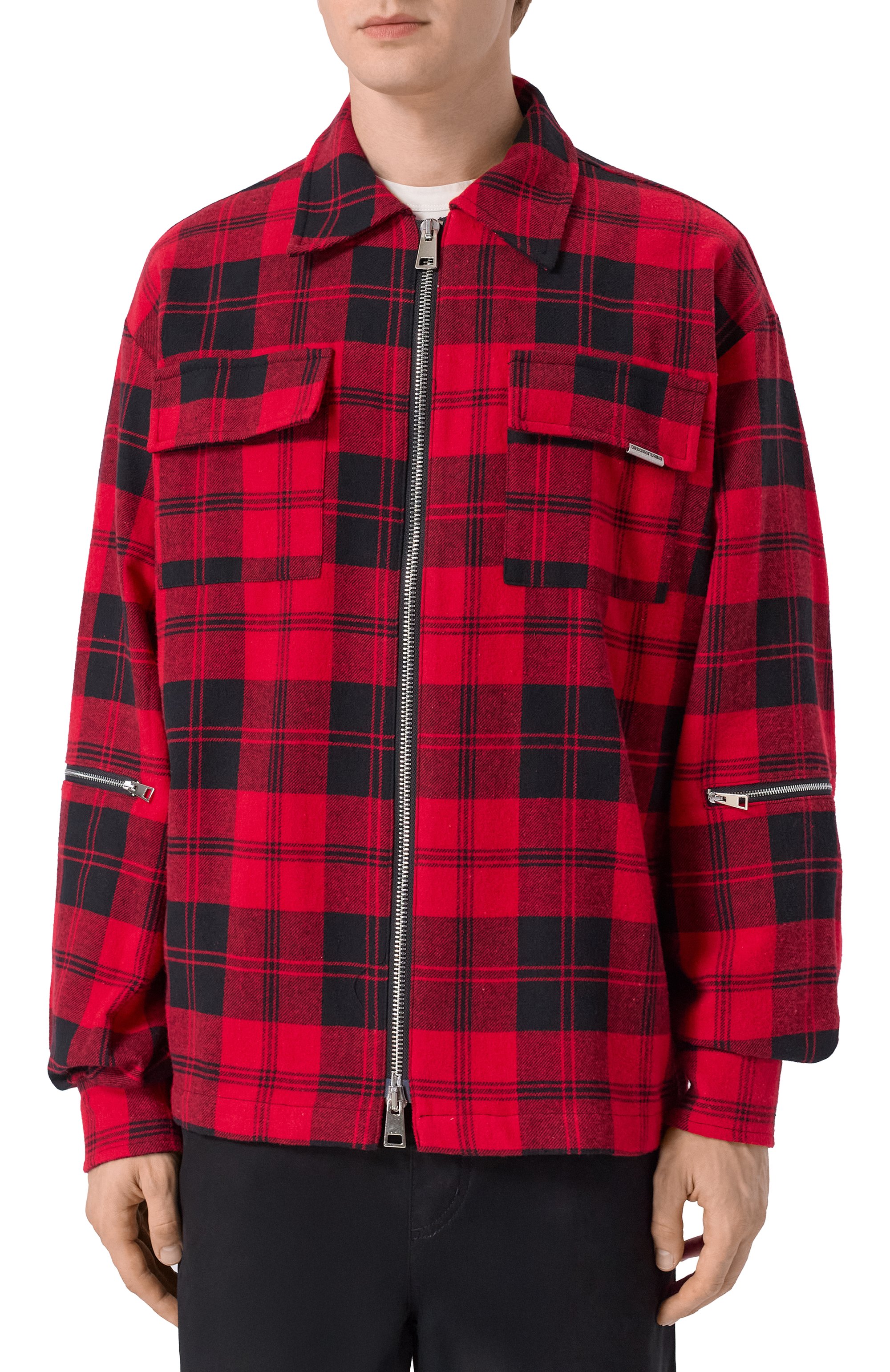 Хлопковая куртка-рубашка DIEGO VENTURINO, арт. DVCMC-FZ-BRDVMS, фото 3