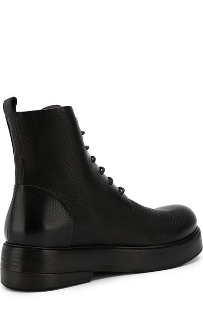 Высокие кожаные ботинки на шнуровке MARSELL, арт. MW5191/VACCH.V0L0NATA, фото 4