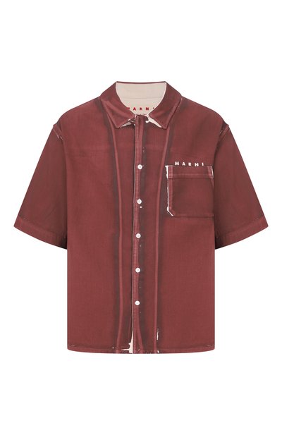 Мужская джинсовая рубашка MARNI, арт. CUJU0017A2/USCY64