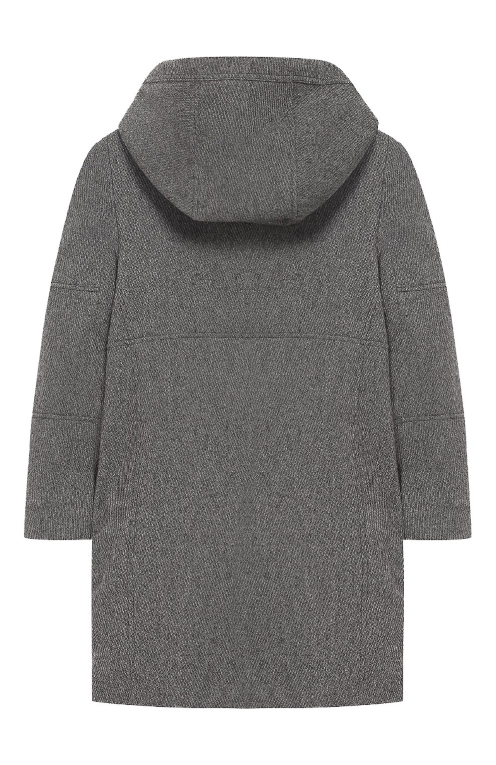 Шерстяное пальто прямого кроя с капюшоном CHLOÉ, арт. C16330/6A-12A, фото 2