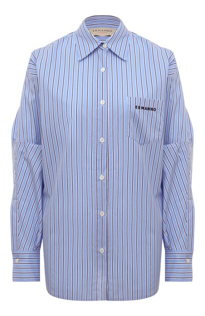 Хлопковая рубашка ERMANNO FIRENZE, арт. D42EK005, фото 1