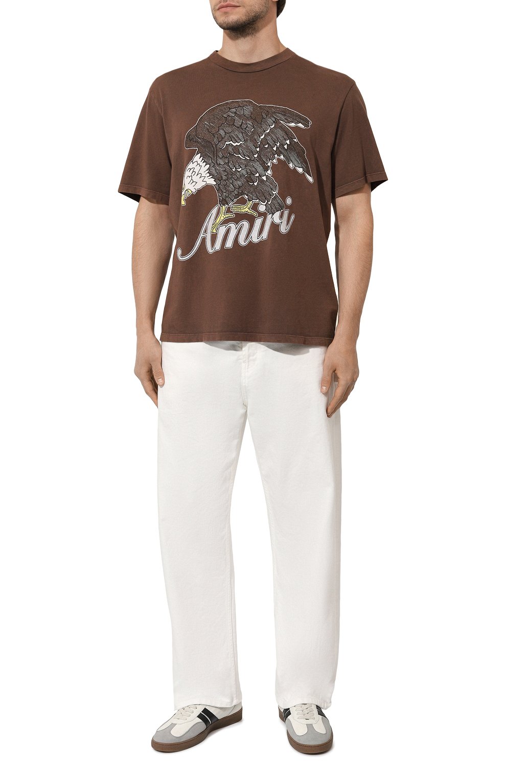 Хлопковая футболка AMIRI, арт. PS24MJG006, фото 2