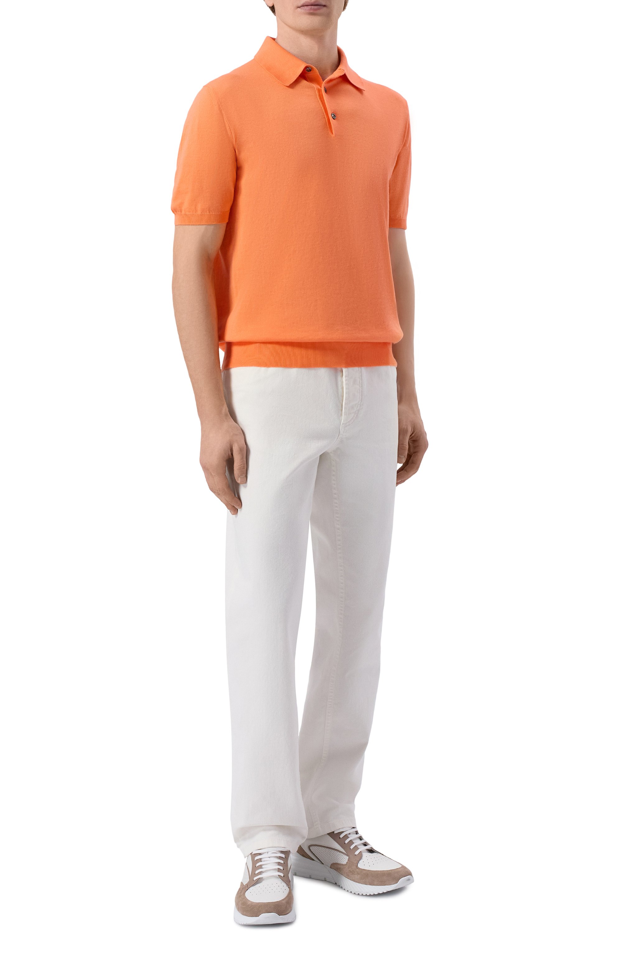 Хлопковое поло KITON, арт. UMKXX33, фото 2