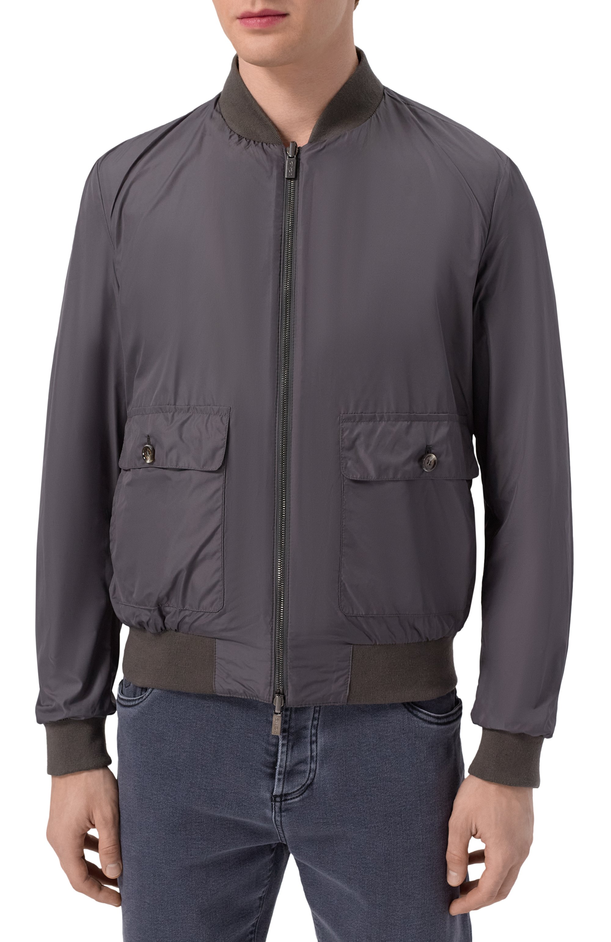 Двусторонний кожаный бомбер GIMO'S, арт. 5S20.1.090.90R/58, фото 8