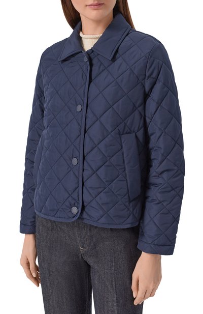 Куртка WEEKEND MAX MARA темно-синего цвета по цене 36850 руб., арт. WKDGEL0, фото 3 Куртка WEEKEND MAX MARA, арт. WKDGEL0, фото 3