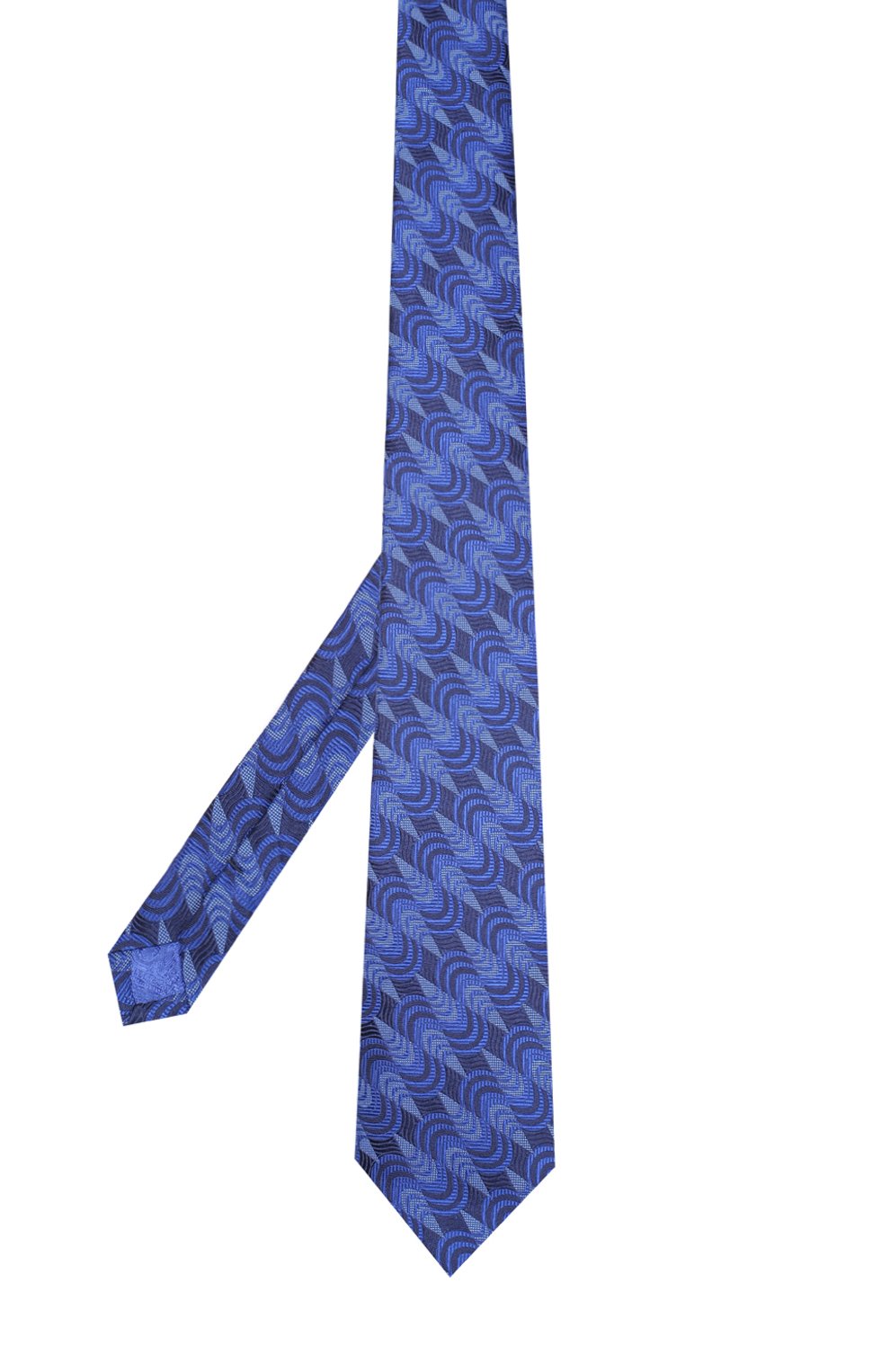 Шелковый галстук с узором TURNBULL & ASSER, арт. TIE002-BB231, фото 2