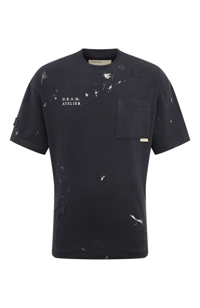 Мужская хлопковая футболка DOMREBEL, арт. M ATELIER P0CKET TEE/P0CKET TEE