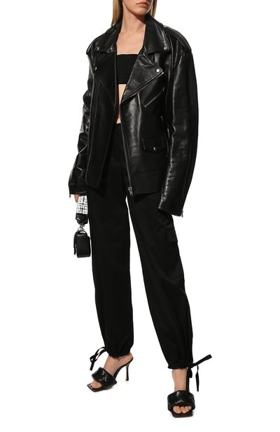 Хлопковые брюки AGREEG черного цвета по цене 75000 руб., арт. 15041078, фото 2 Хлопковые брюки AGREEG, арт. 15041078, фото 2