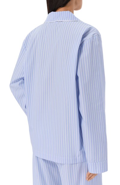 Хлопковая рубашка SPORTY AND RICH, арт. SI02174326BL154, фото 4