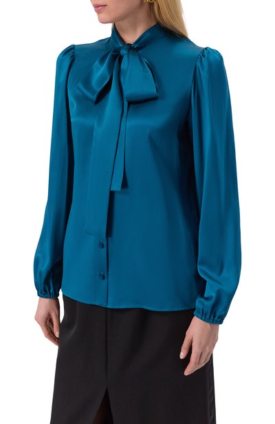 Атласная блузка DOLCE & GABBANA, арт. F5Q44T/FU1UU, фото 3
