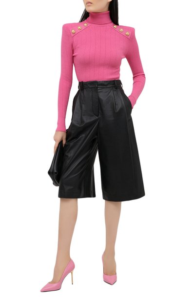 Кожаные туфли ruby BALMAIN, арт. VN1C517/LGDT, фото 2