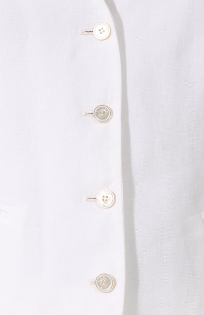 Льняной жилет KITON, арт. D47456K01057, фото 5