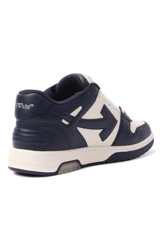 Кожаные кеды Out of Office Off-White 0MIA189F25LEA002 Синий  0MIA189F25LEA002 Фото 5