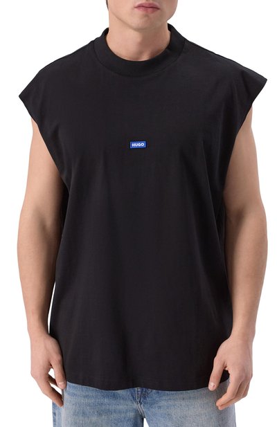 Хлопковая майка HUGO BLUE, арт. 50509773, фото 3