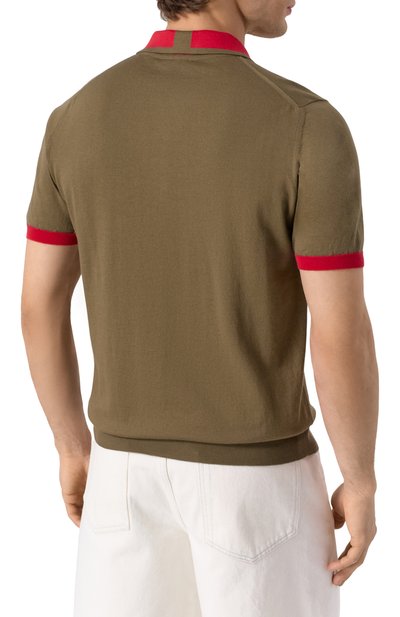 Хлопковое поло KITON, арт. UMK0571V106A, фото 4