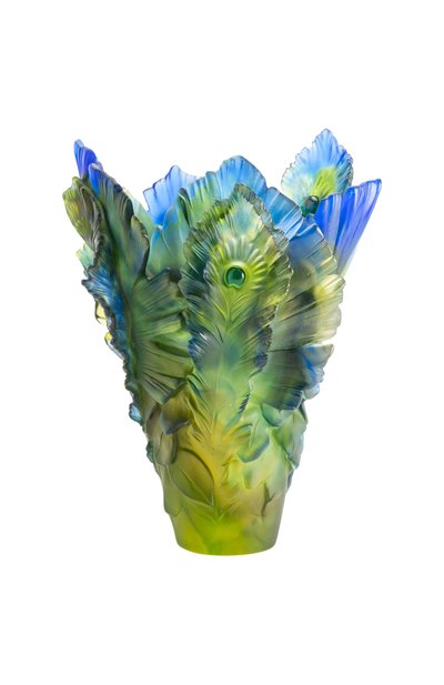 Ваза fleur de paon exotique большая DAUM, арт. 05692-2
