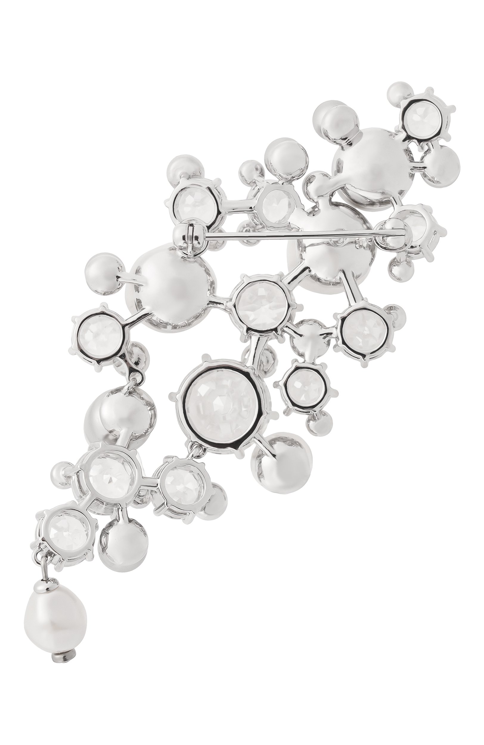 Брошь SWAROVSKI серебряного цвета по цене 27550 руб., арт. 5722516, фото 3 Брошь SWAROVSKI, арт. 5722516, фото 3