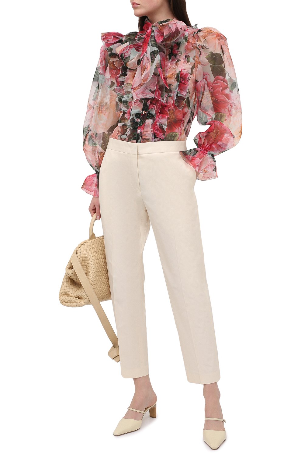 Шелковая блузка DOLCE & GABBANA, арт. F5L64T/IS1E1, фото 2