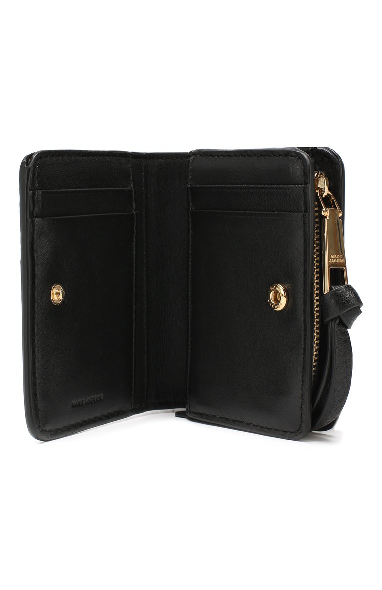 Женские кожаный кошелек MARC JACOBS (THE) черного цвета, арт. M0015122 | Фото 3 (Статус проверки: Проверено, Проверена категория; Кросс-КТ: другое; Материал: Натуральная кожа; Нос: Не проставлено)
