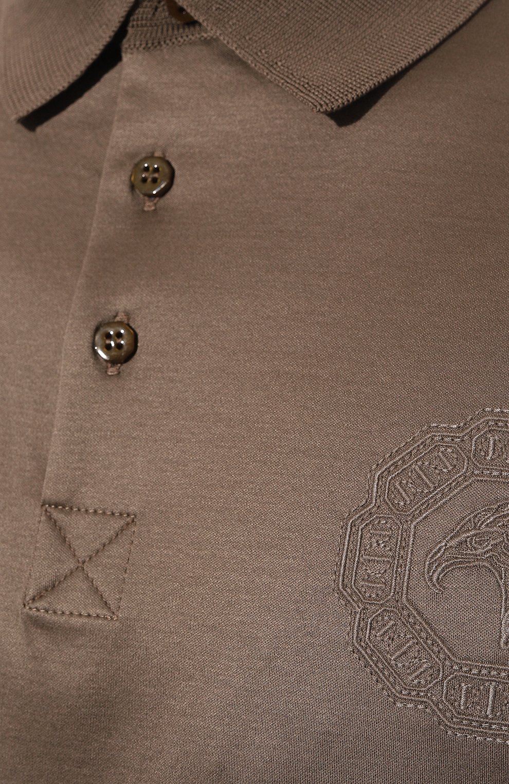 Хлопковое поло STEFANO RICCI, арт. K111025P13/T23260, фото 5