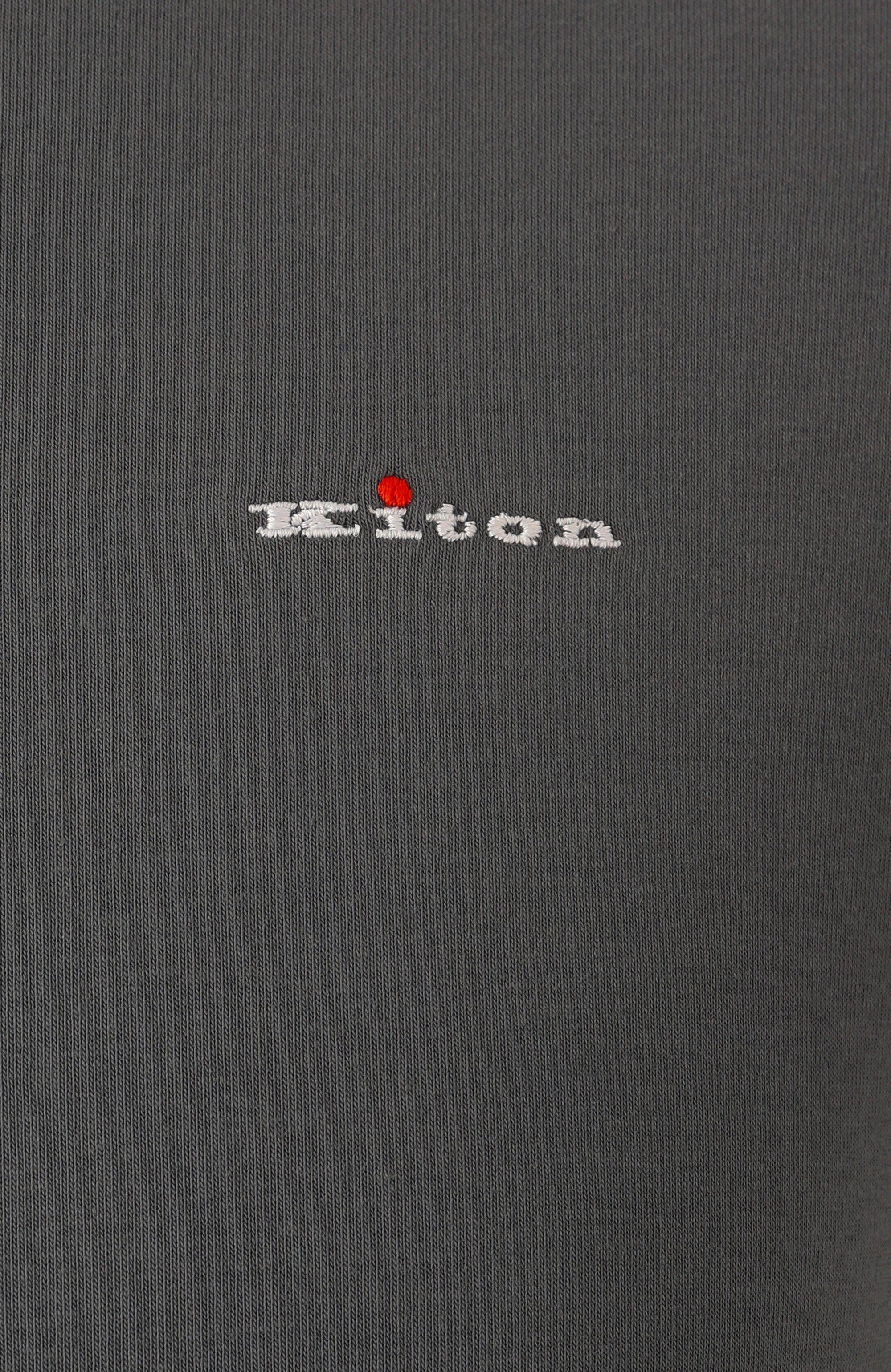 Хлопковая футболка KITON, арт. UNWM008K0228F02, фото 6