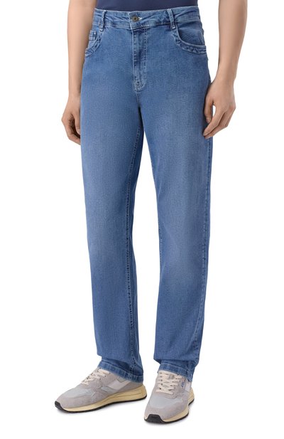 Джинсы DIRK BIKKEMBERGS синего цвета по цене 25050 руб., арт. BMD1649R, фото 3 Джинсы DIRK BIKKEMBERGS, арт. BMD1649R, фото 3