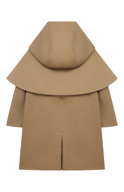 Хлопковый тренч с капюшоном BURBERRY, арт. 8011080, фото 2